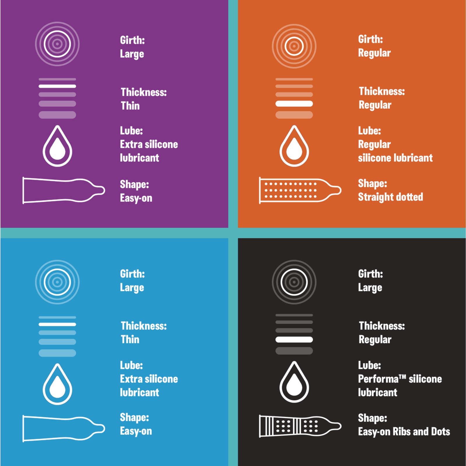 Durex Pleasure Mix Value Pack Condoms