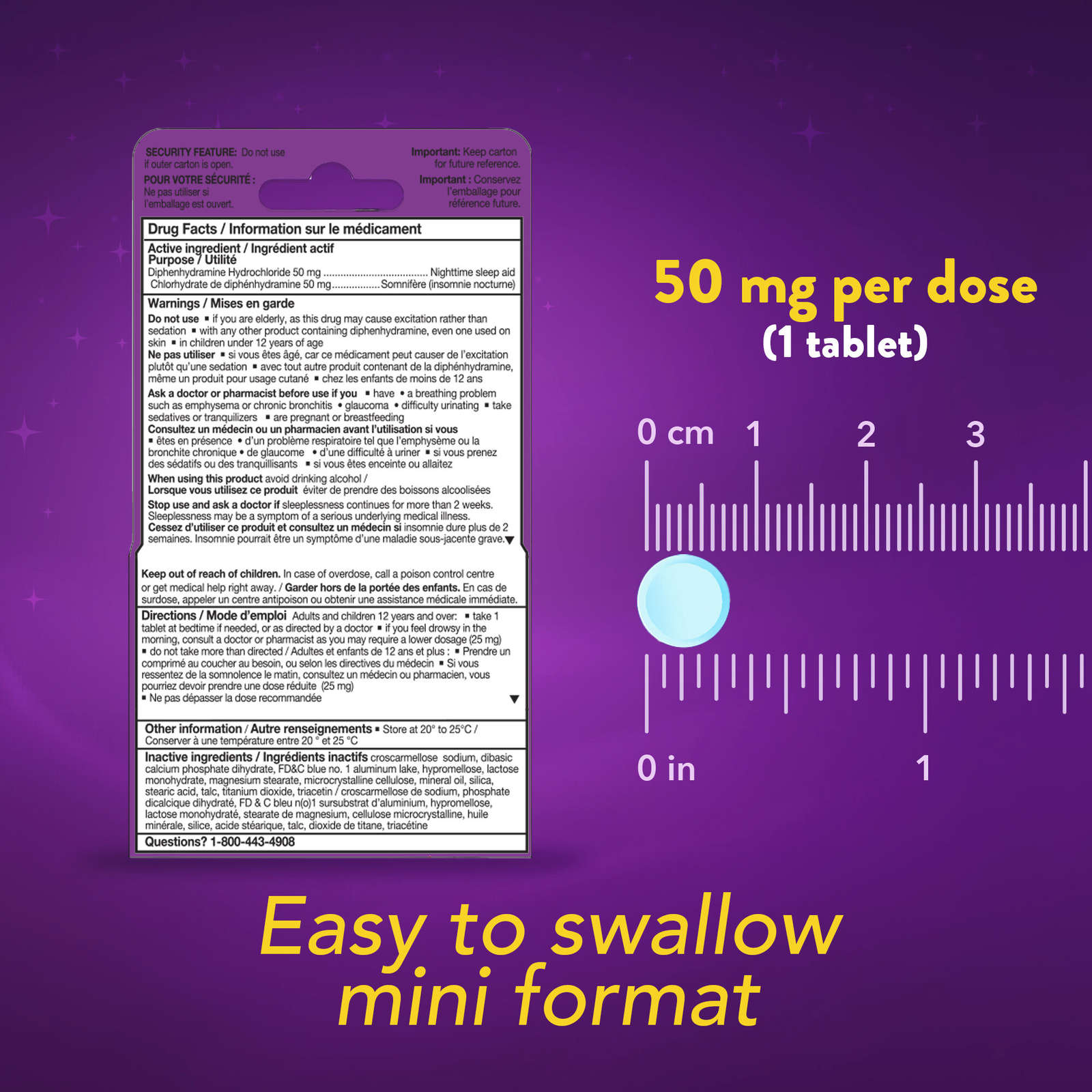 Sleep-eze Extra Strength Minis Coated Tablets