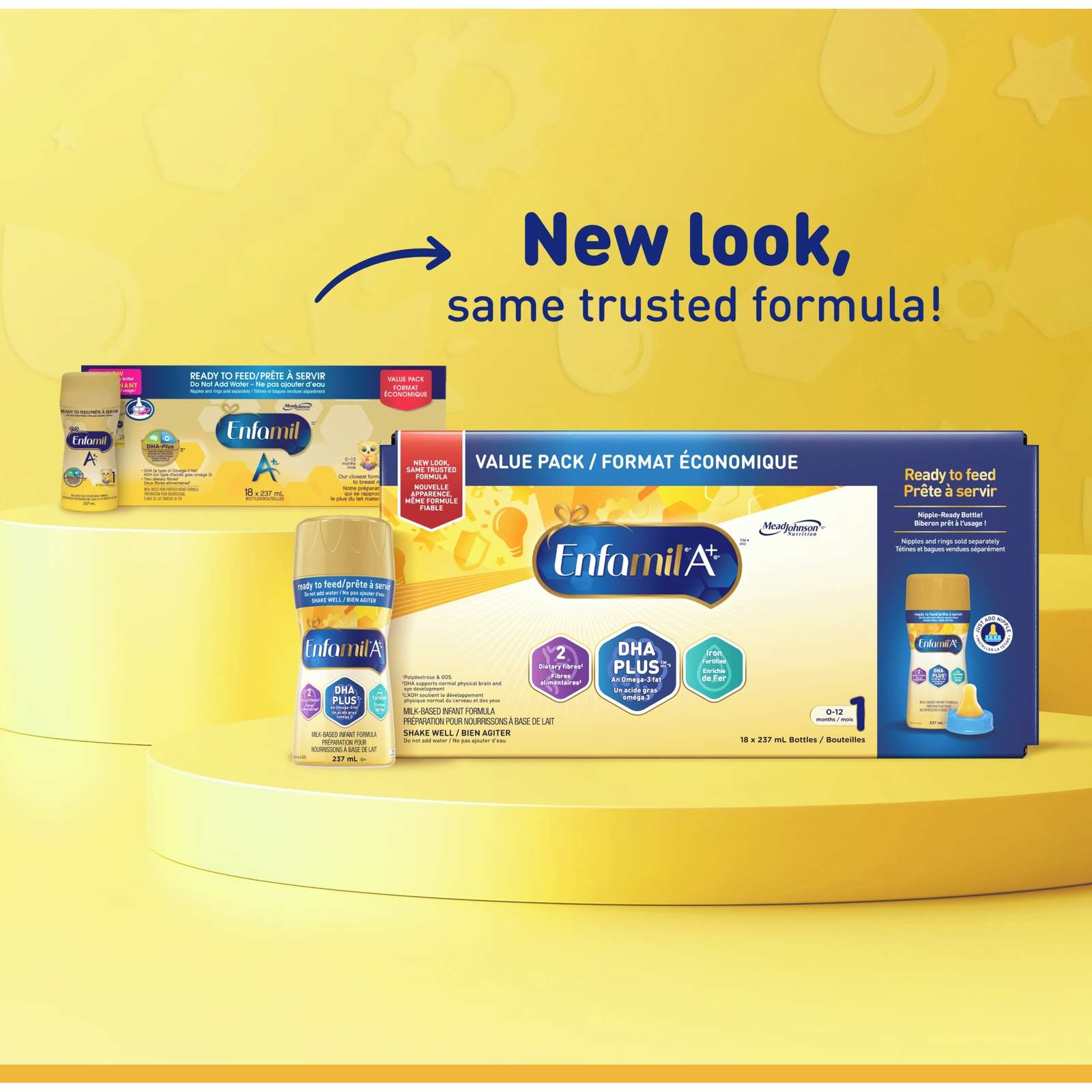 Enfamil A+, Ready-to-feed, 237ml , 18 Pk
