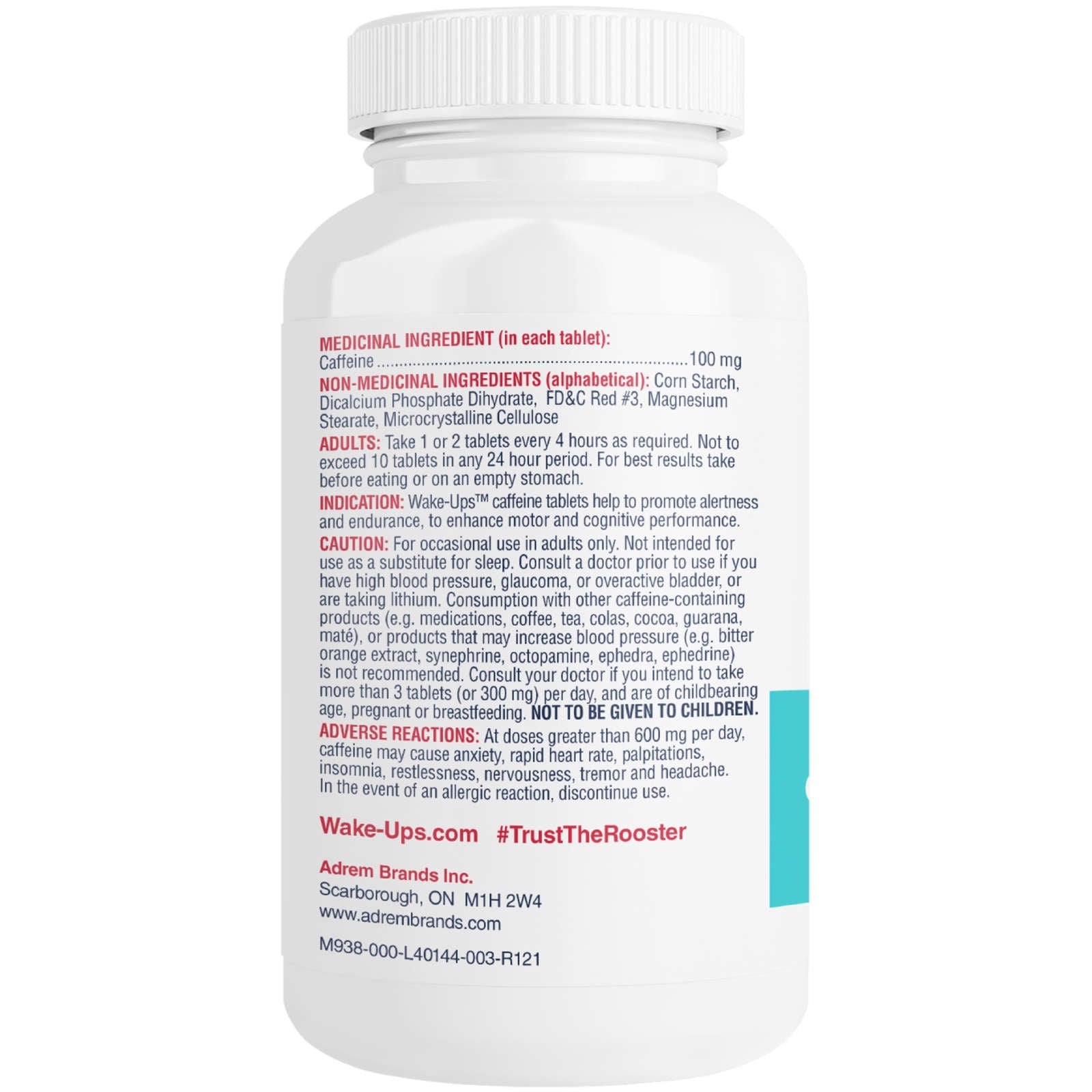 100mg Caffeine Tablets