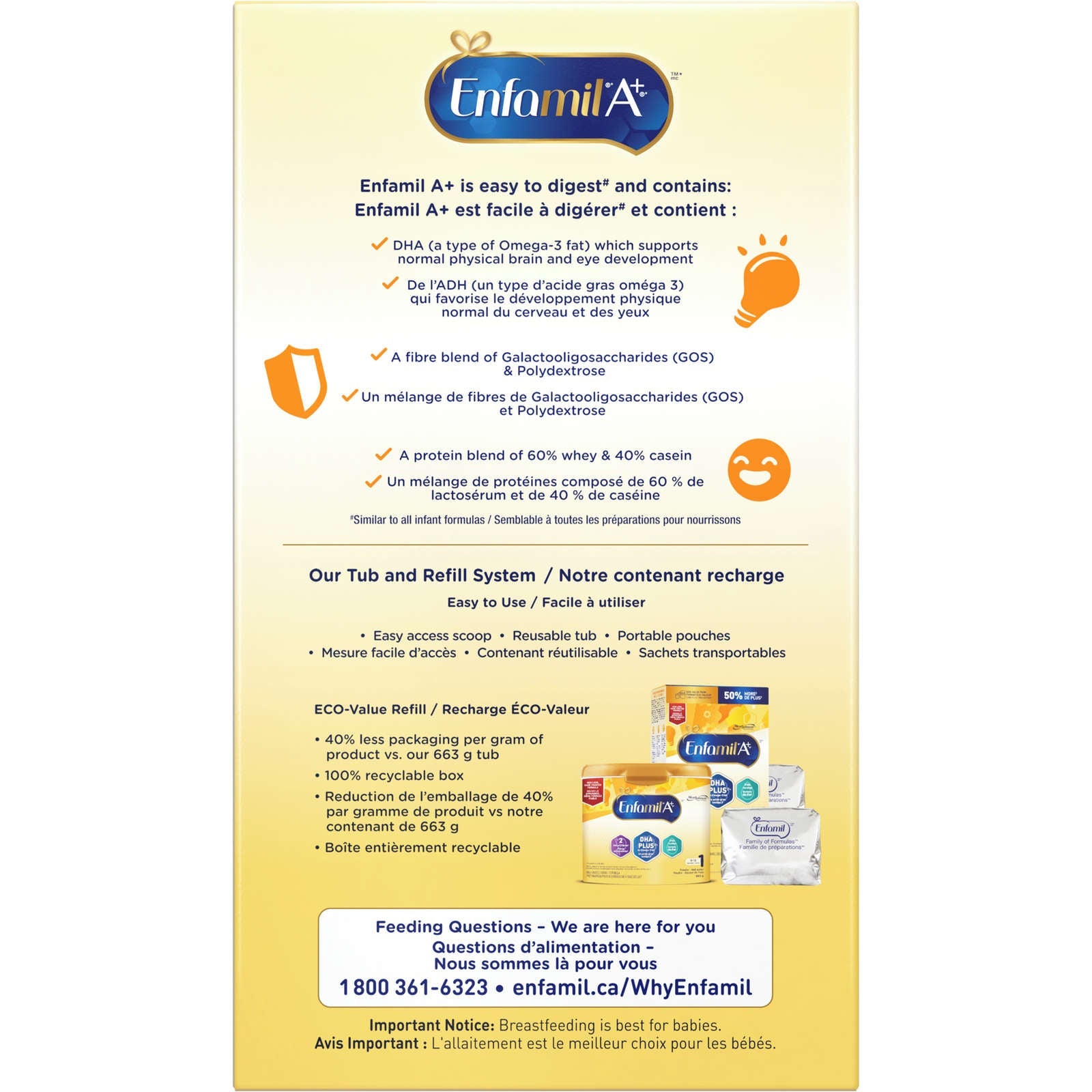Enfamil A+, Powder Refill Box, 992 Gr