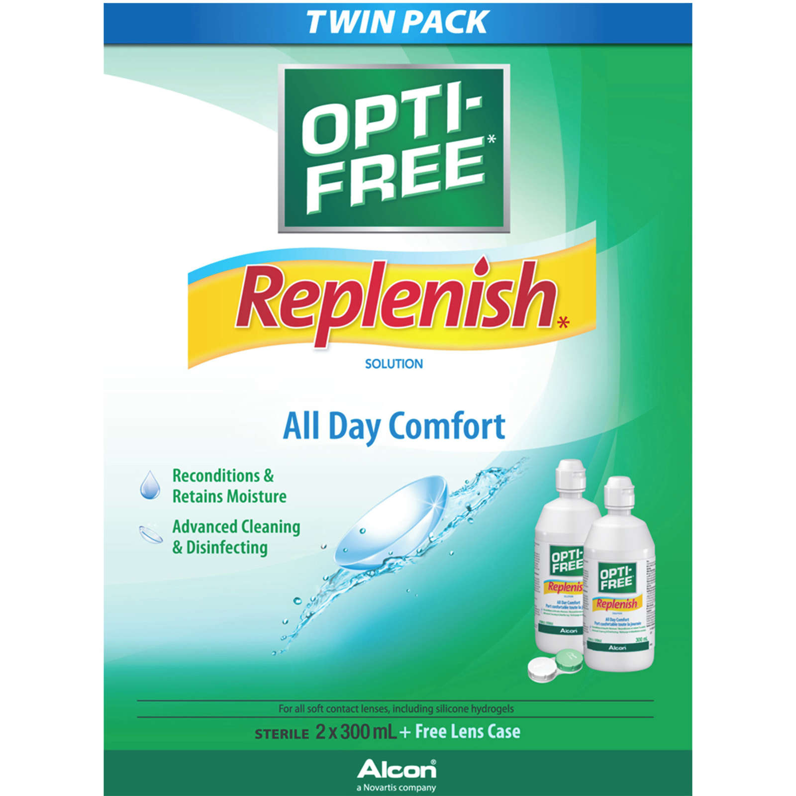 Opti Free Sol Re Mpds2x300ml