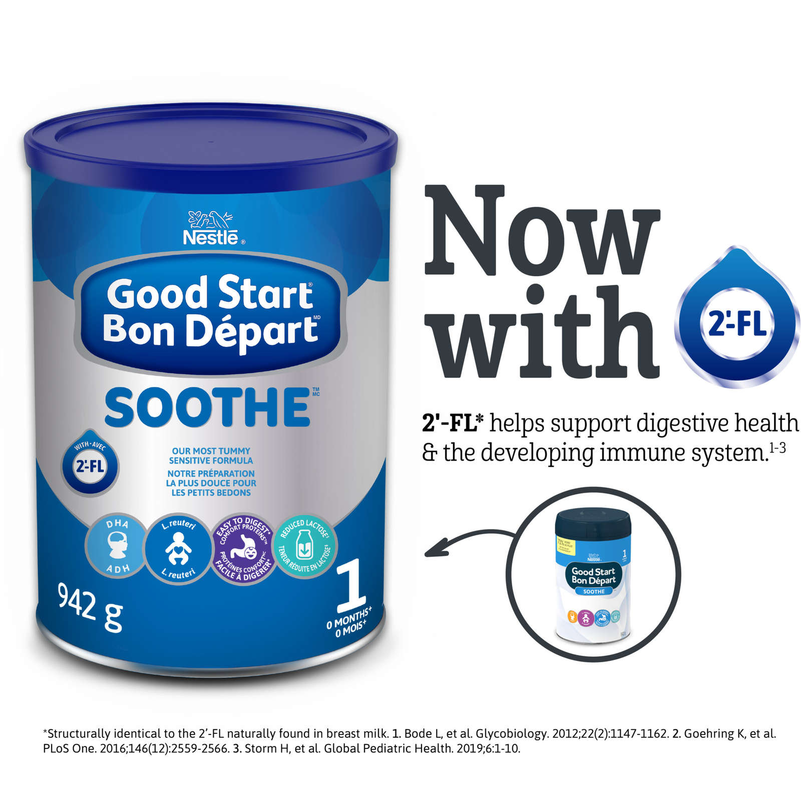 GOOD START SOOTHE Baby Formula, Powder