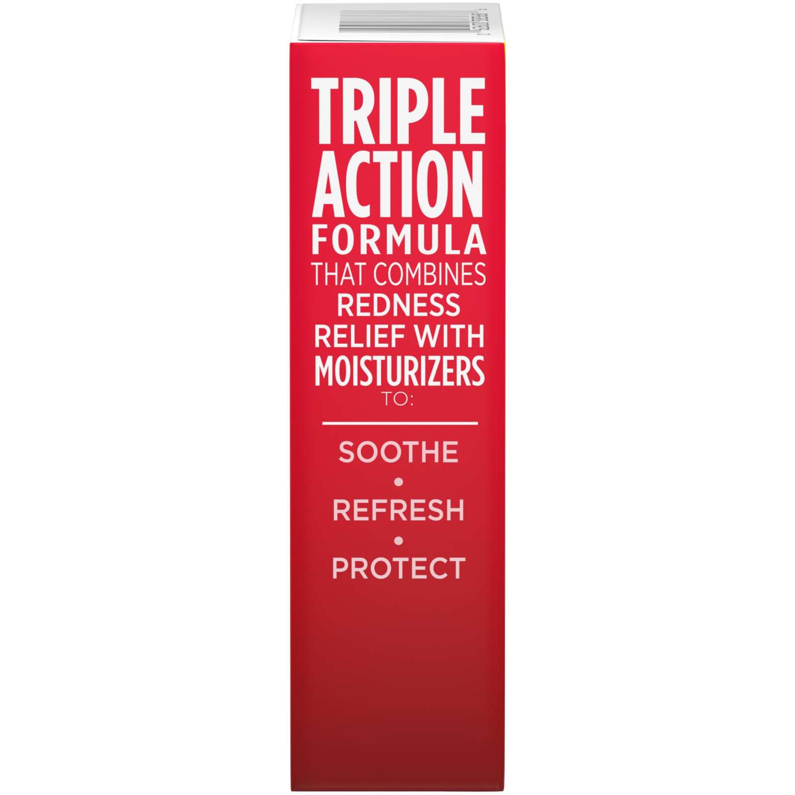 Triple Action Eye Drops - Polyethylene Glycol, Hydrochloride - Dry Eyes, Red Eye, Strained Eyes, Tired Eyes