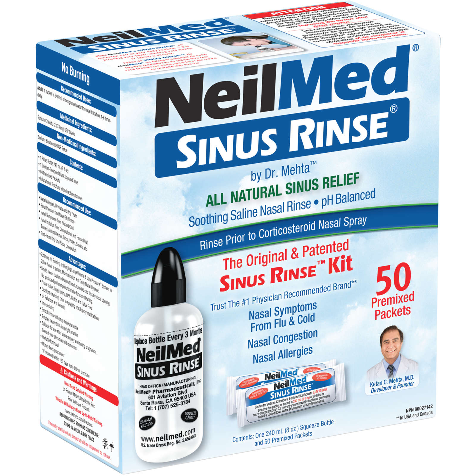 NeilMed Sinus Rinse Kit