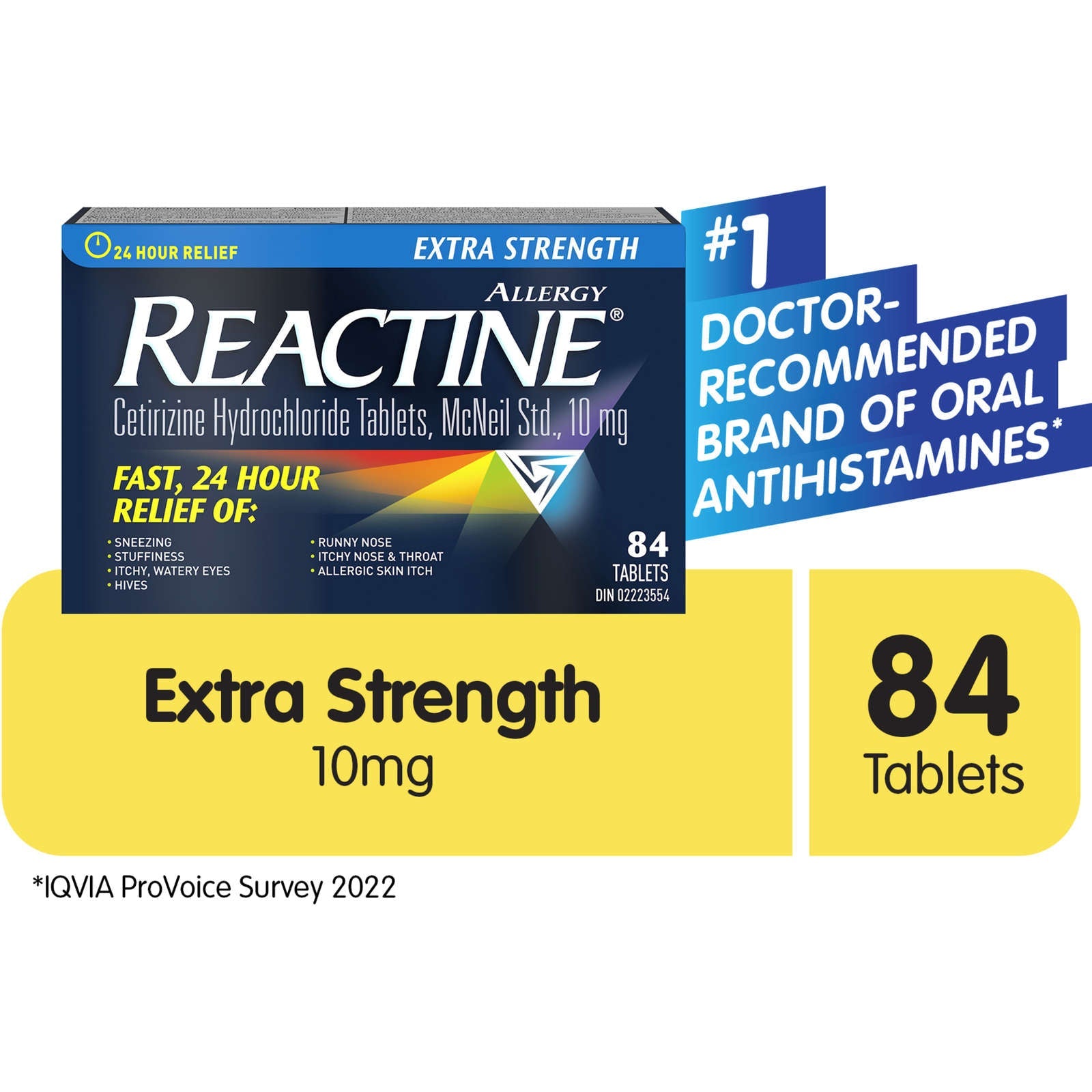 Extra Strength 24Hour Allergy Medicine, 10mg
