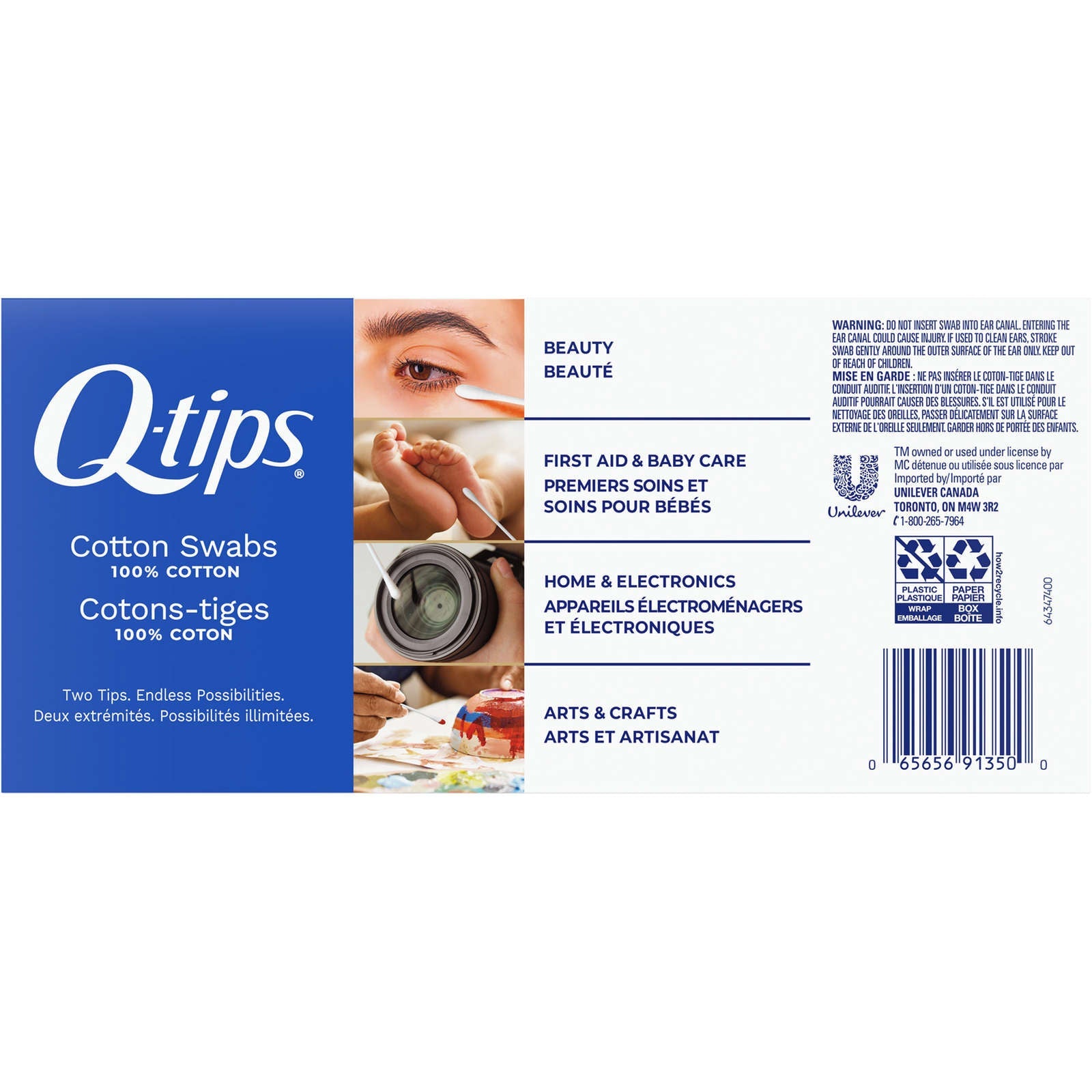 Q-tips Cotton Swabs 170 ct