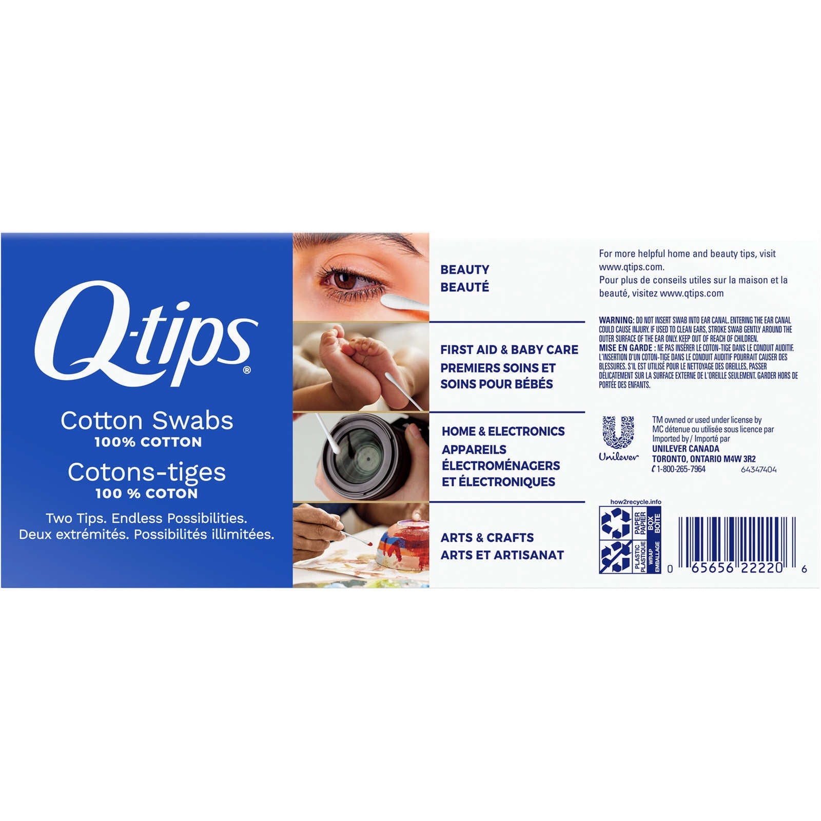 Q-tips Cotton Swabs 400 ct