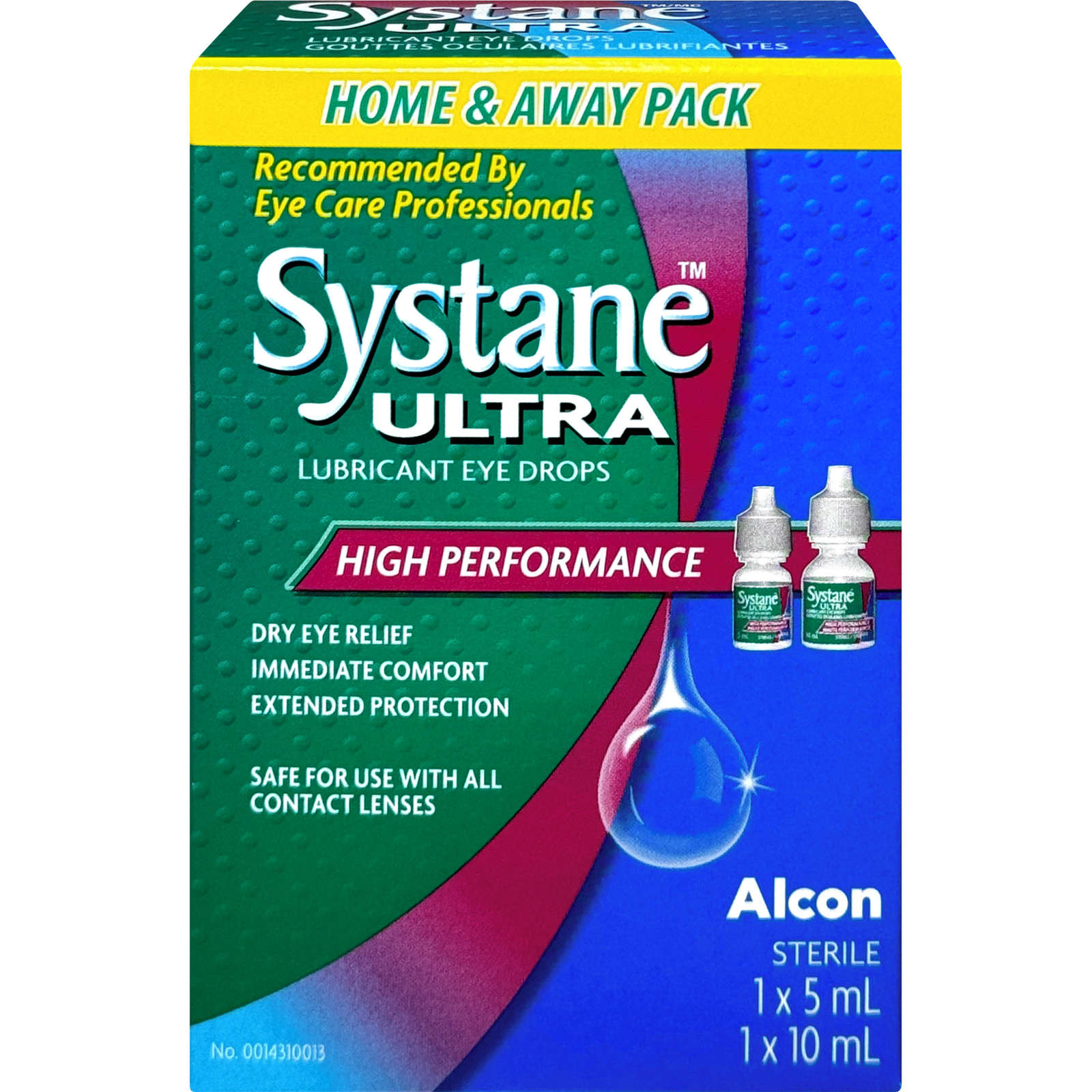 Systane Ult Home/Away 10+5ml