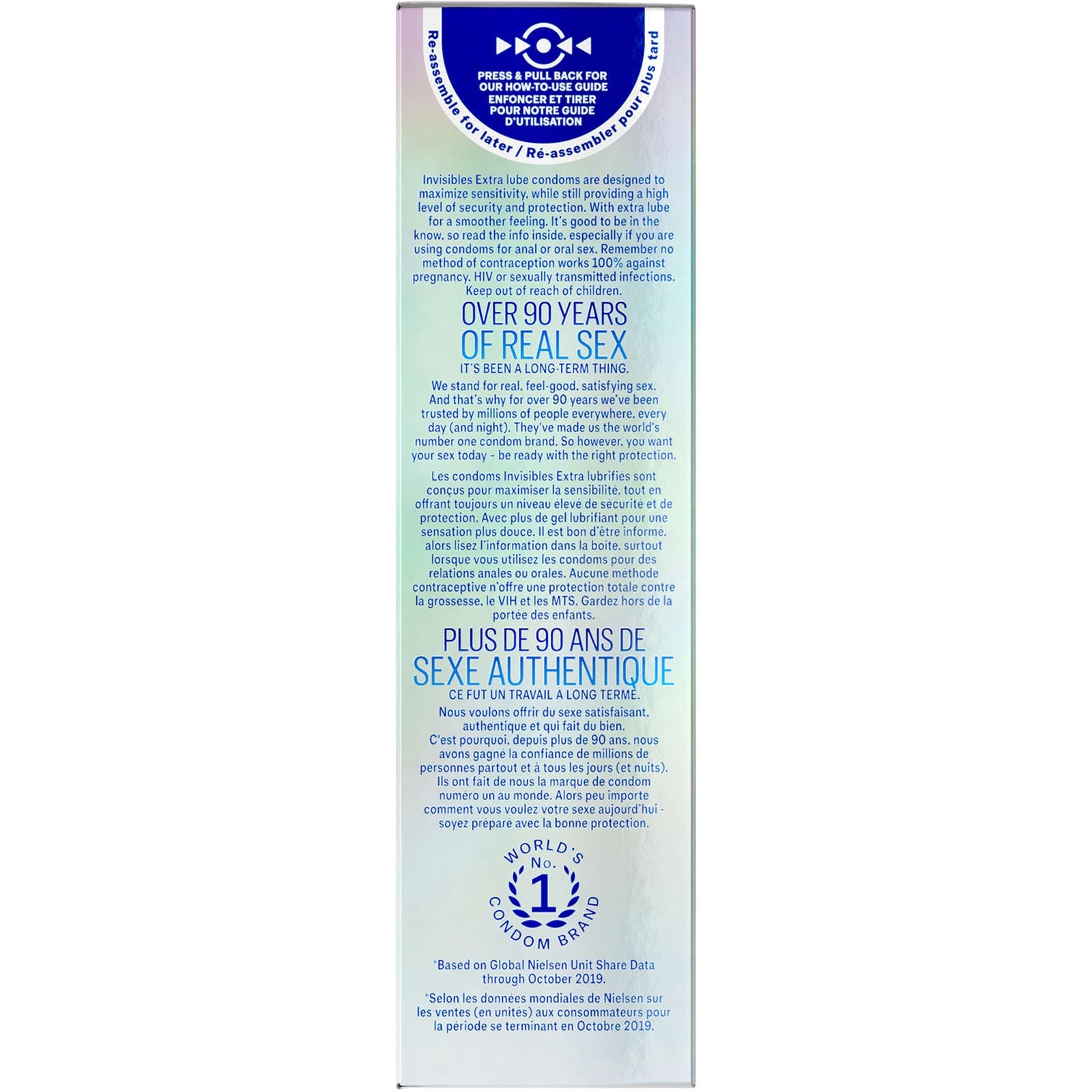 Durex Invisible Extra Thin, Extra Smooth Condoms