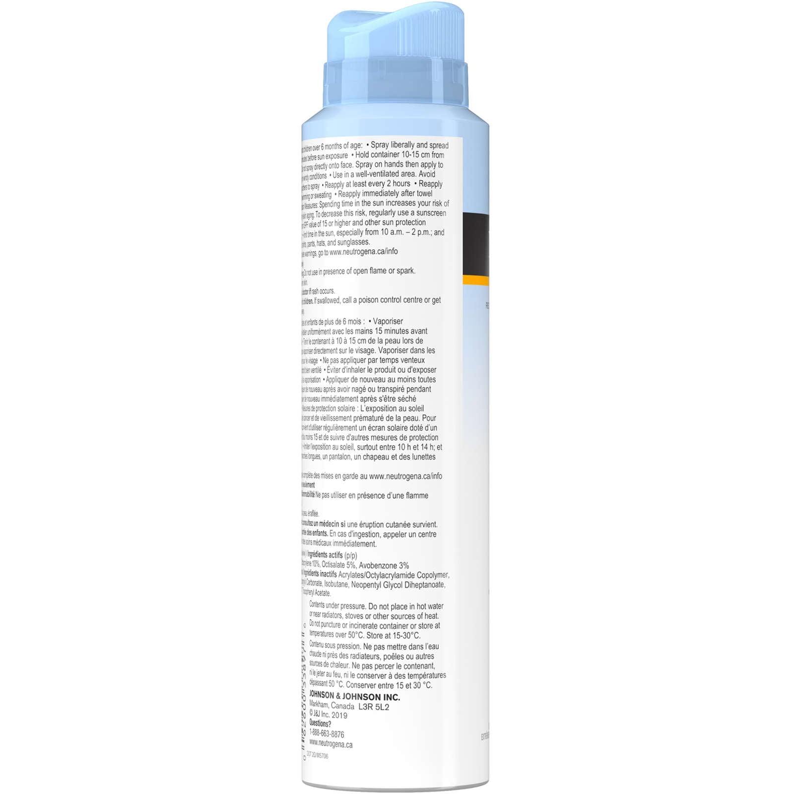 Ultra Sheer Body Mist Sunscreen Spray SPF 45