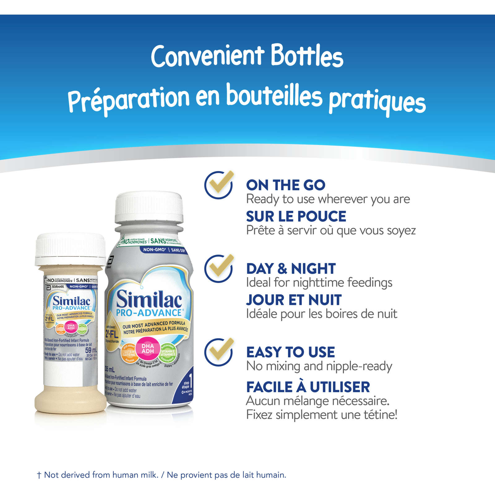 Similac Pro-Advance® Step 1, Ready-to-Feed, 16x235mL