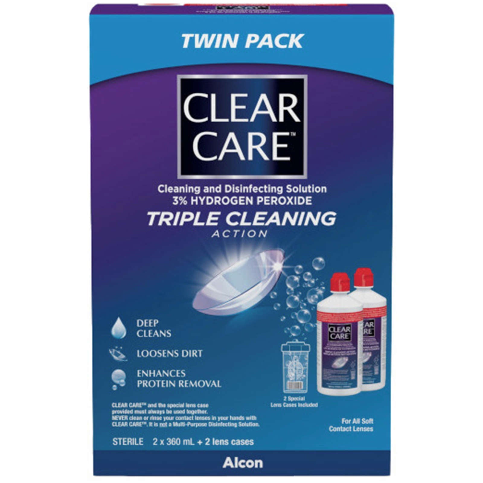Clear Care           2x360ml