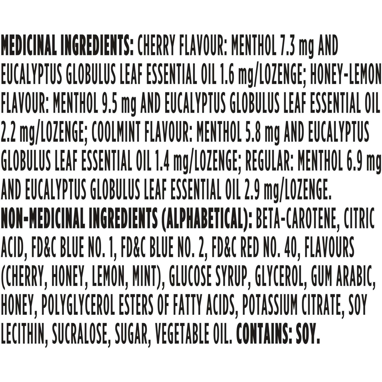 Halls Relief Mentho-lyptus Assorted Flavours, 4 x 9 Cough Drops Multipack