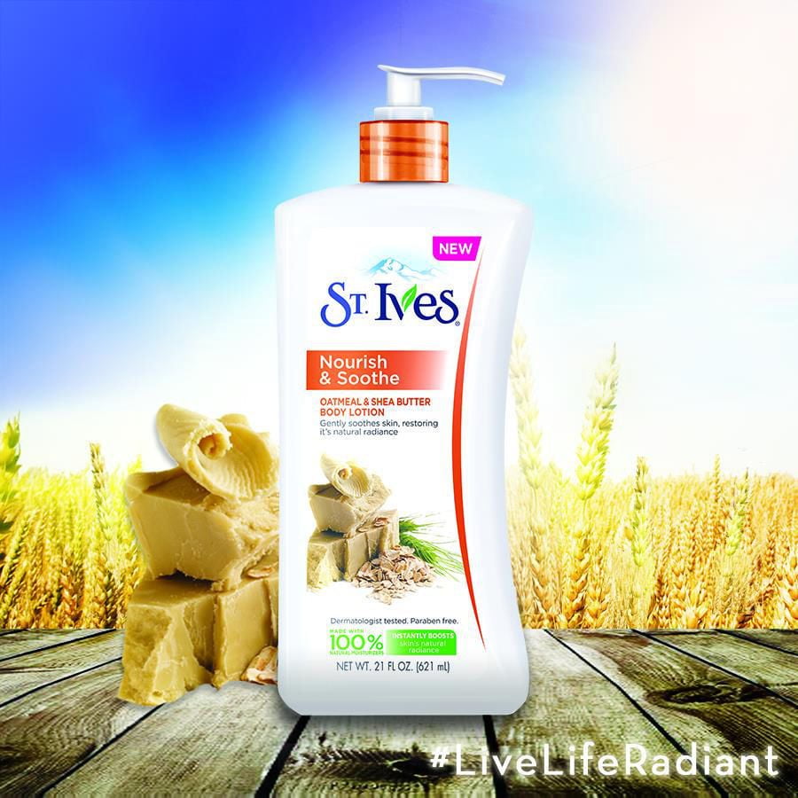 St Ives Oatmeal & Shea Butter Body Lotion, 600 ml Body Lotion