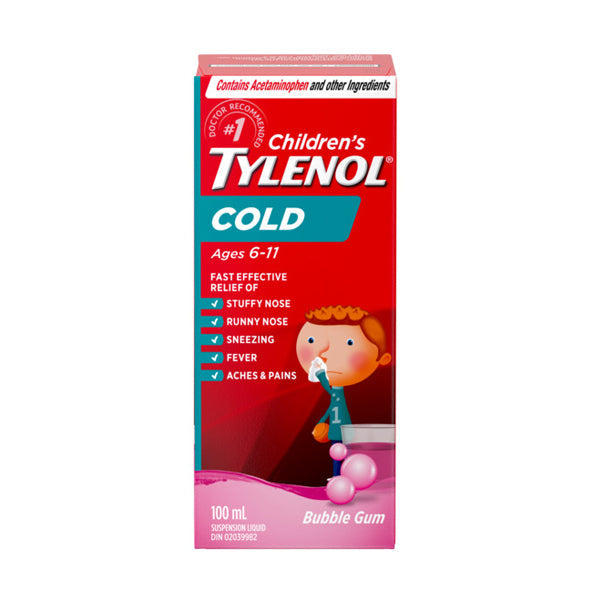 Children's TYLENOL® Cold For Ages 6-11