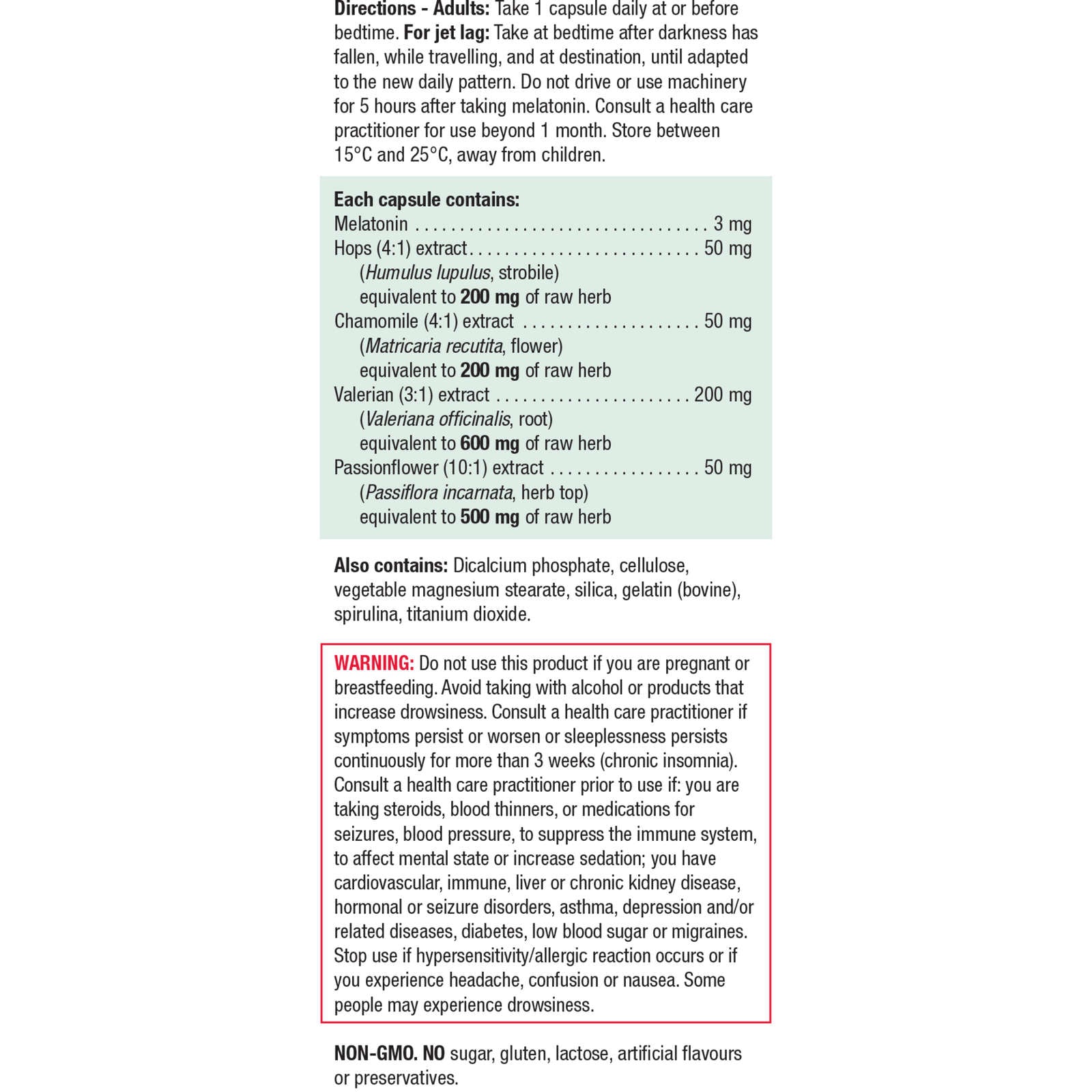 Melatonin Stress and Sleep Support