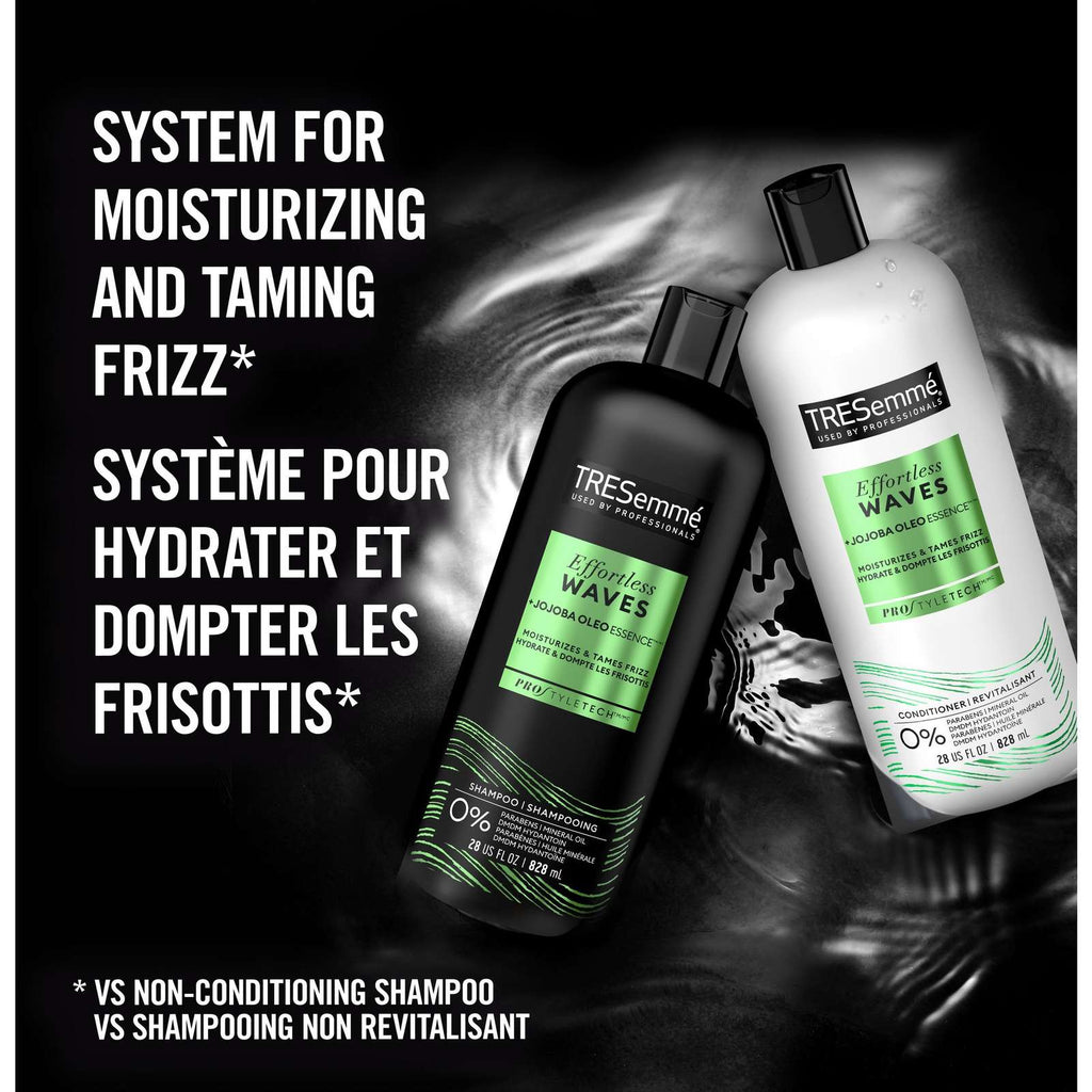 Effortless Waves Conditioner for frizz-free and moisturized hair + Jojoba Oleo Essence formulated with Pro Style Technology™ 828 ml