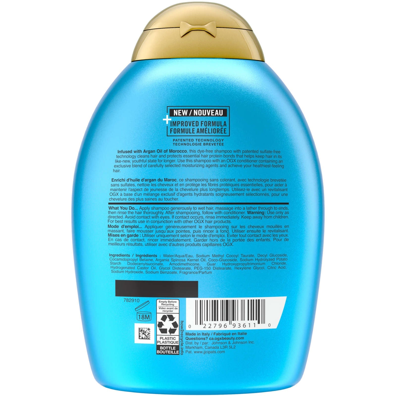 Renewing + Argan Oil of Morocco Shampoo