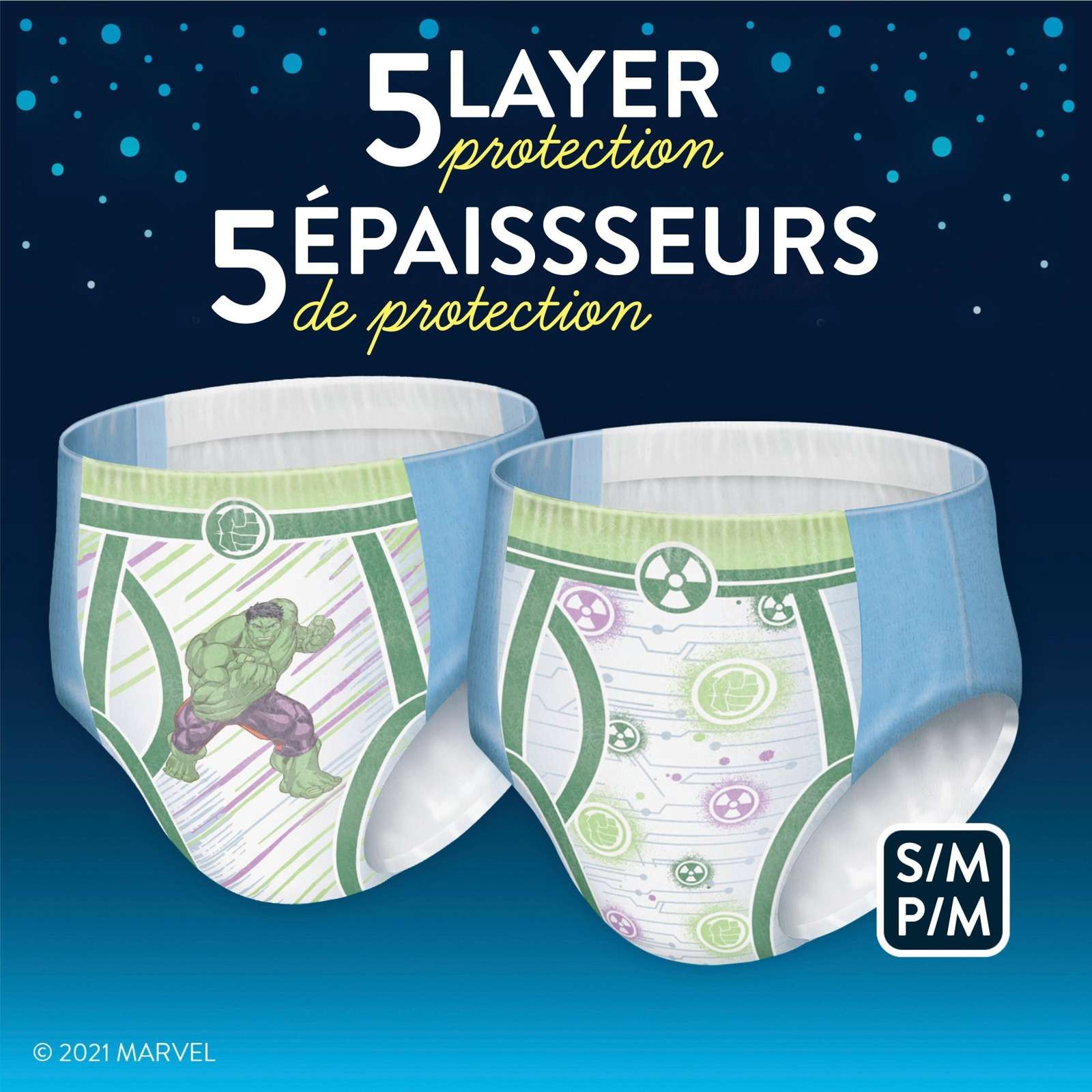 Goodnites Boys' Nighttime Bedwetting Underwear, L (68-95 lb.), 34 Ct