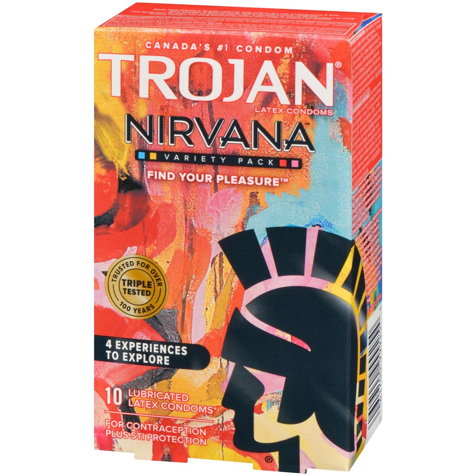 Nirvana Variety Pack Lubricated Latex Condoms