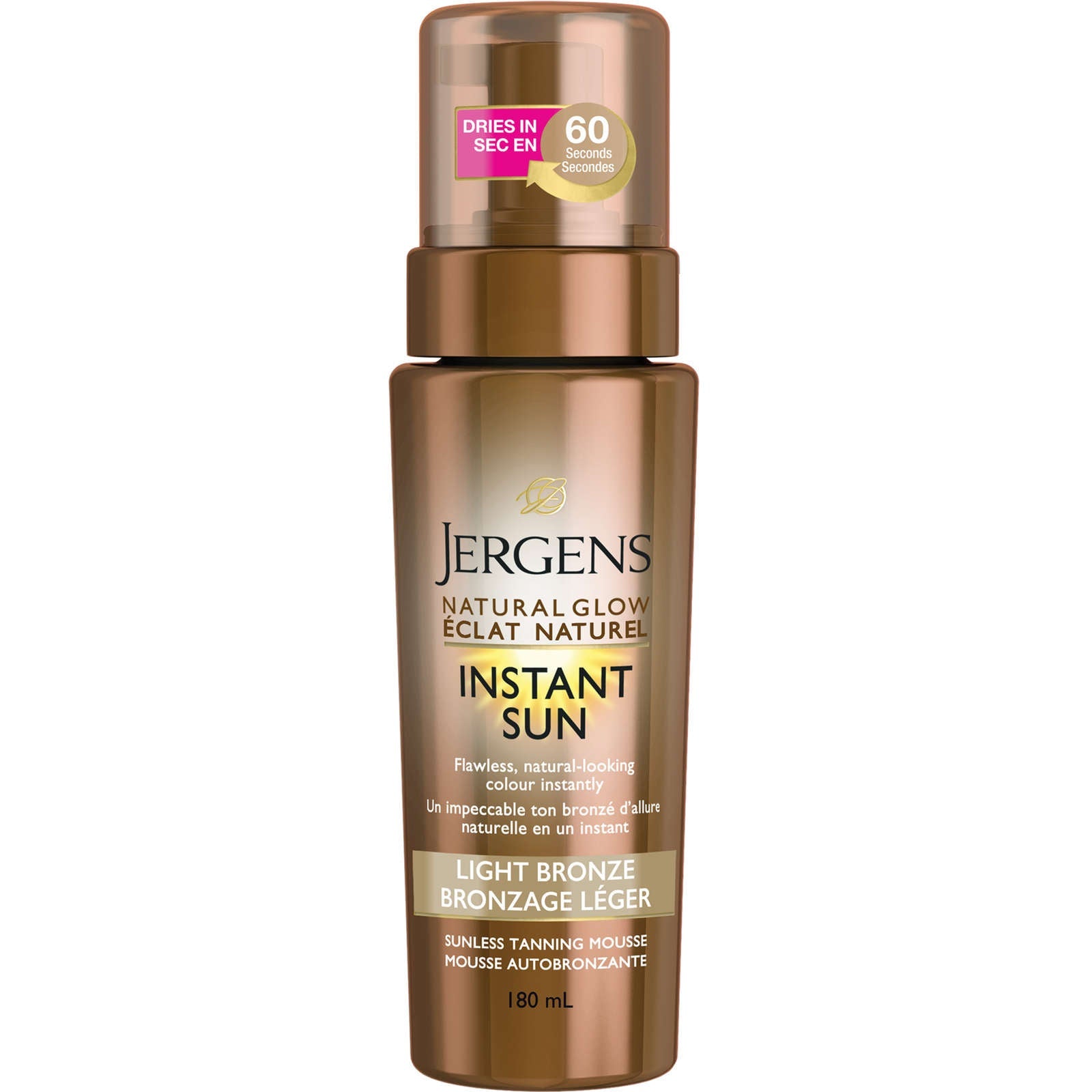 Natural Glow Instant Sun Sunless Tanning Mousse