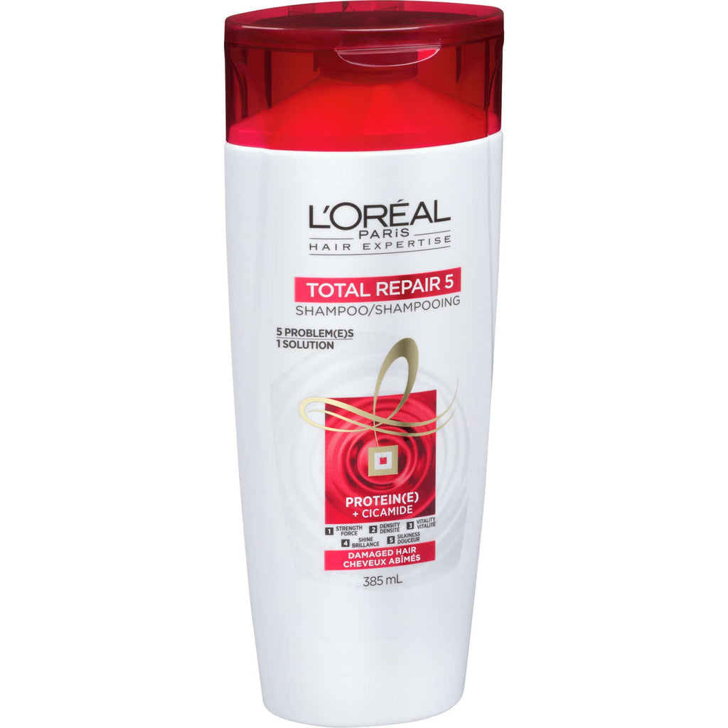 Shampoo for Dry Damaged Hair, Total Repair 5, Protein + Cicamide
