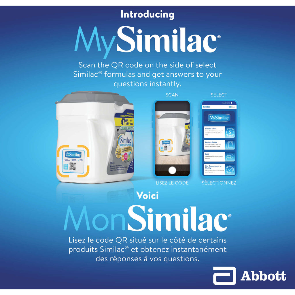 Similac Pro-Advance® Step 1 Baby Formula, 0+ Months, with 2'-FL. Immune Support Innovation: 2'-FL, Powder, 859 g