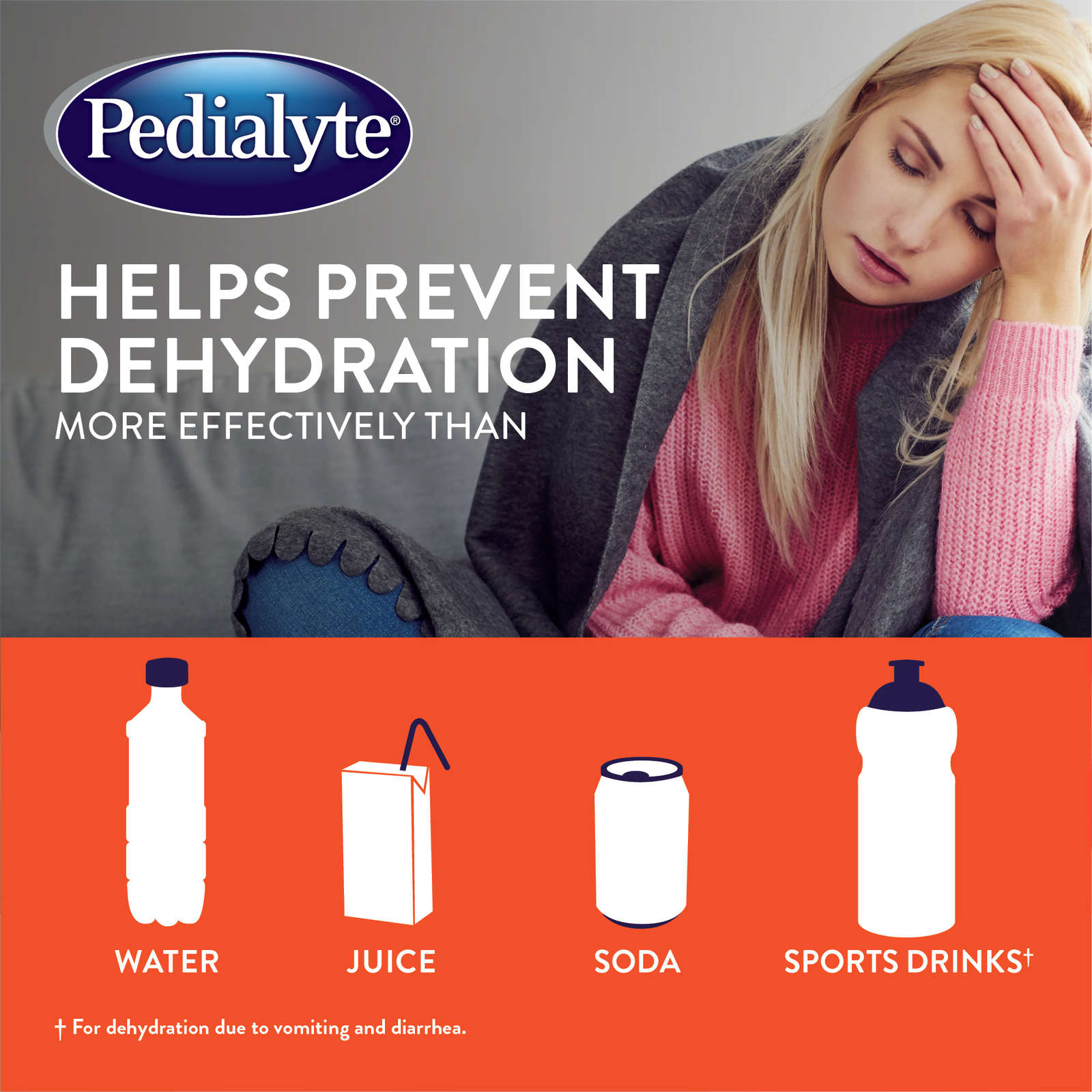 Pedialyte® Fruit Punch Powder