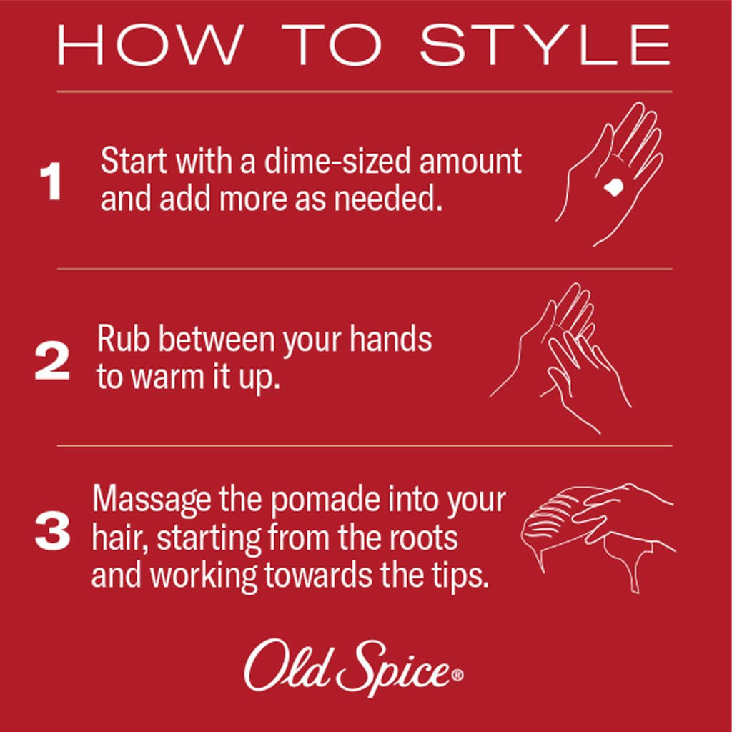 Old Spice Hair Styling Fiber Wax for Men, 63 g