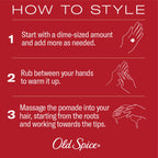 Old Spice Hair Styling Fiber Wax for Men, 63 g