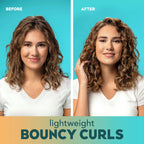 Lightweight + Coconut Fine Curls Shampoo, Lightweight, Shampoo for Curly Hair, Coconut Water Shampoo, Flaxseed Oil, Citrus Oil
