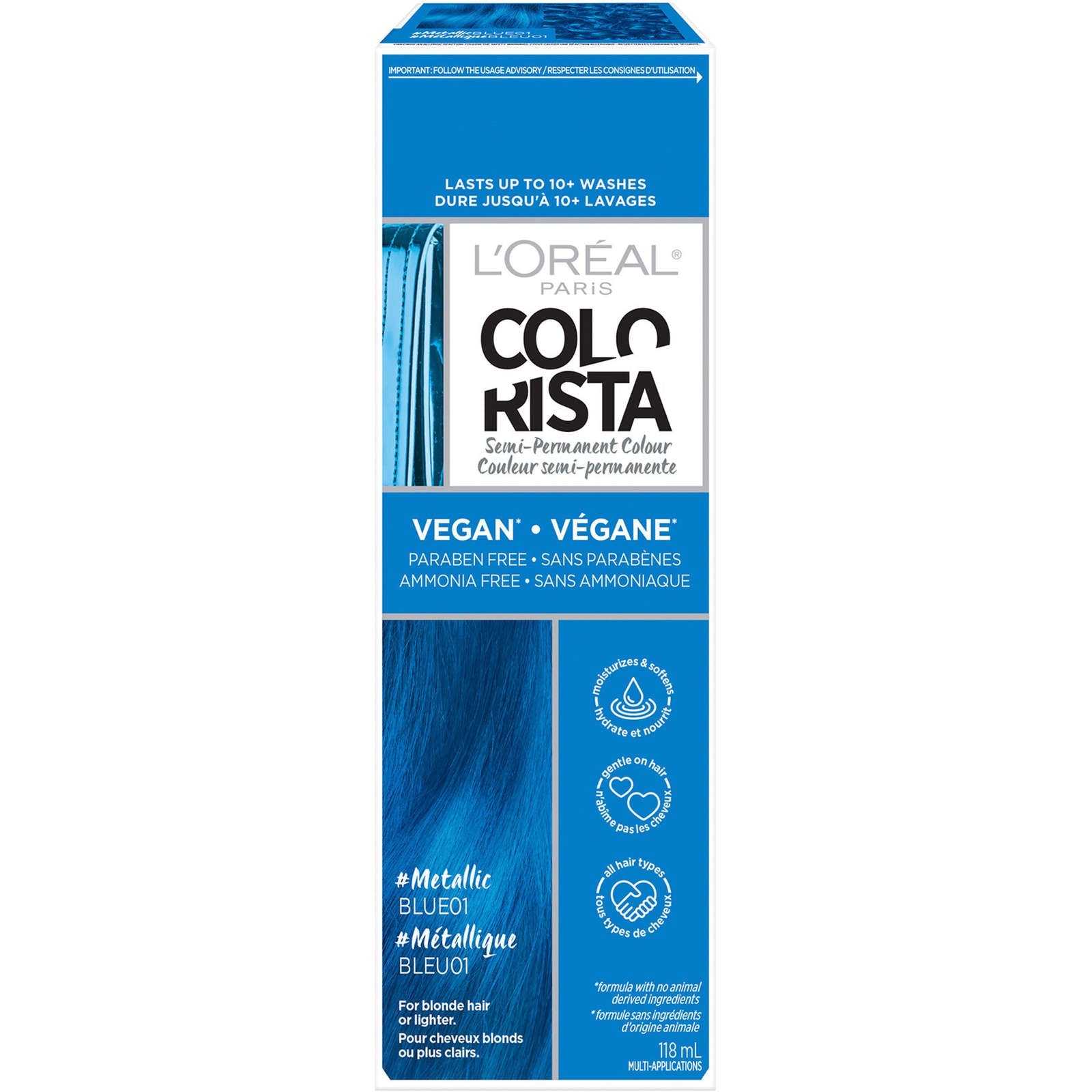 Colorista Semi-Permanent Hair Dye