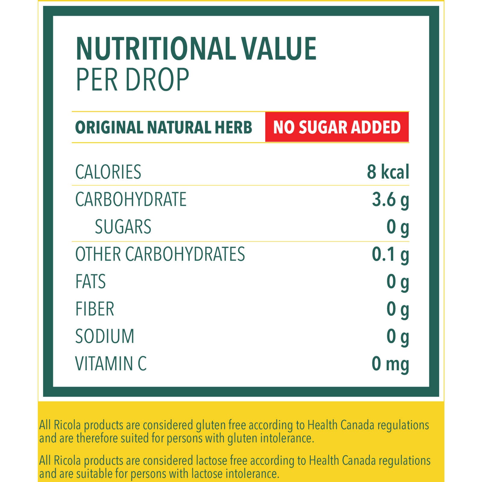 RICOLA HERB COUGH DRP NS ORIG