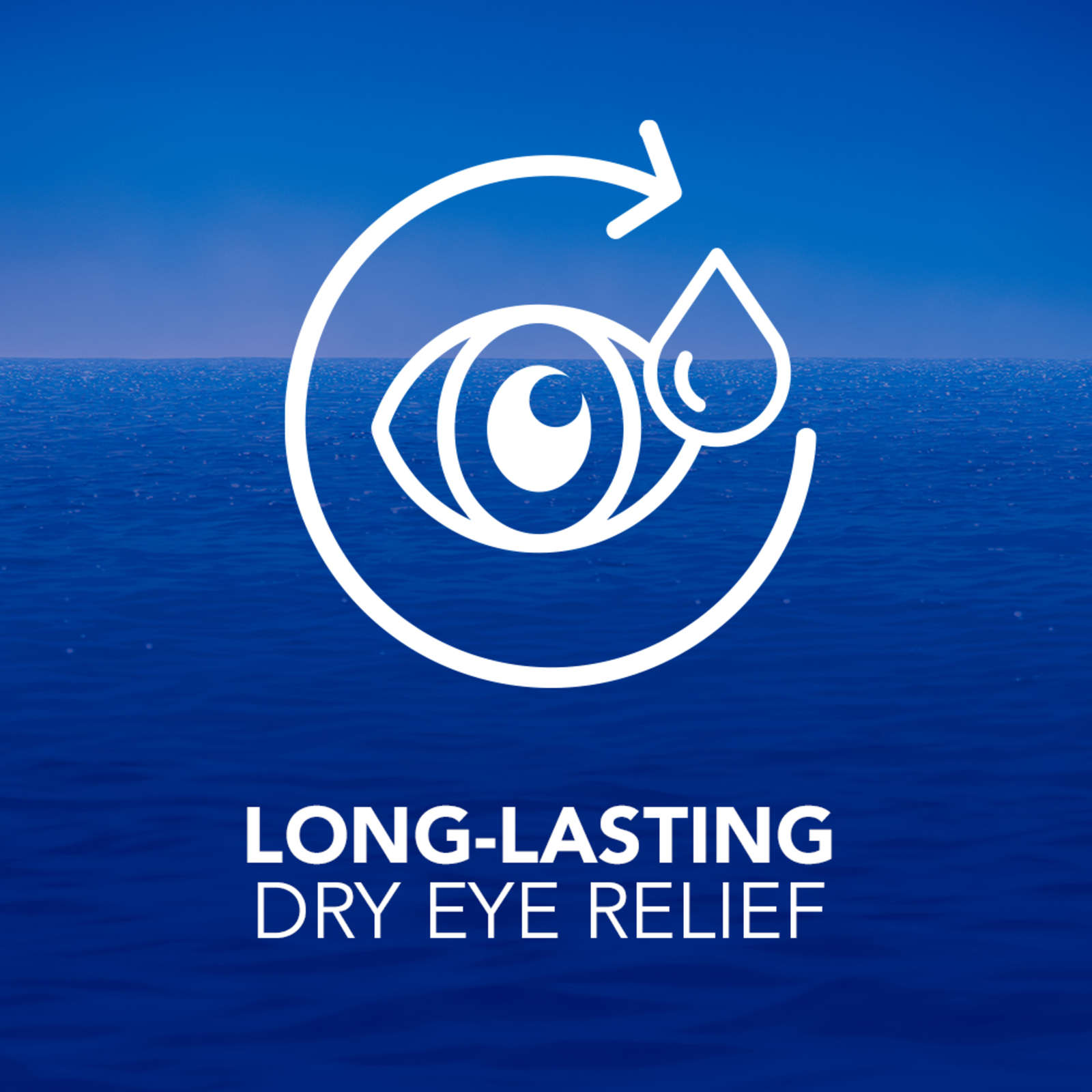 hydraSense Eye Drops, For Dry Eyes, Fast and Long-Lasting Relief, Preservative Free, Naturally Sourced Lubricant, 2 x 10 mL