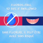 Elmo Fluoride-Free Tooth and Gum Cleanser with Toothbrush