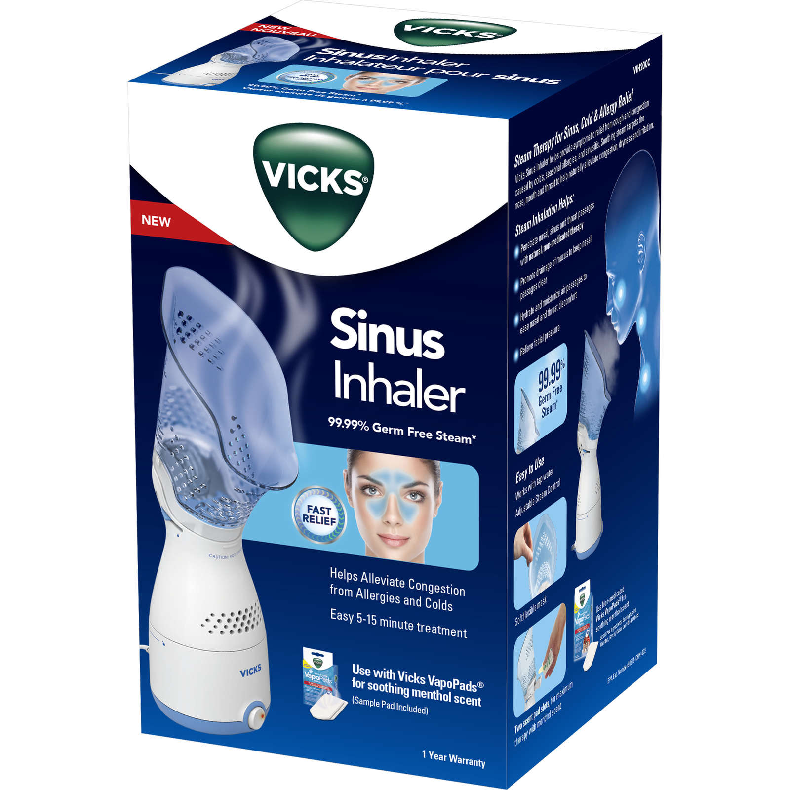 VIH200C Sinus Inhaler