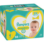 Pampers Swaddlers Diapers Size 4 66 Count