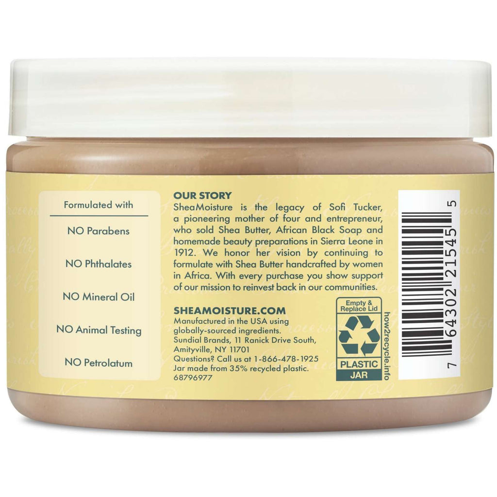 Strengthen & Restore Hair Treatment Masque for dry hair Jamaican Black Castor Oil deep conditioner with Shea Butter, Peppermint and Apple Cider Vinegar 326 g