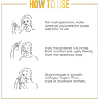 Dry Conditioner Spray for Hair, Hydrates and Softens Dry Hair with Vitamin B5, Safe for Color Treated Hair, Pro-V Refresh