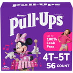 Pull-Ups Girls' Potty Training Pants Size 6, 4T-5T, 56 Ct