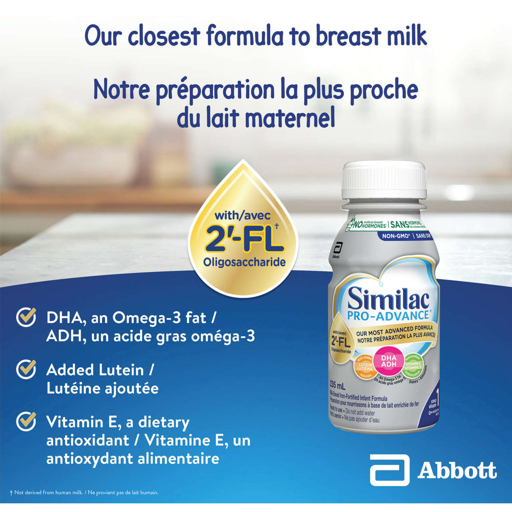 Similac Pro-Advance® Step 1, Ready-to-Feed, 16x235mL