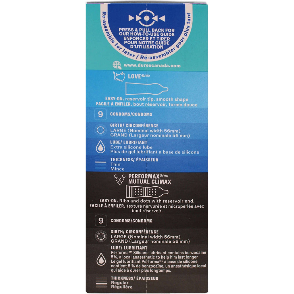 Durex Pleasure Mix Value Pack Condoms