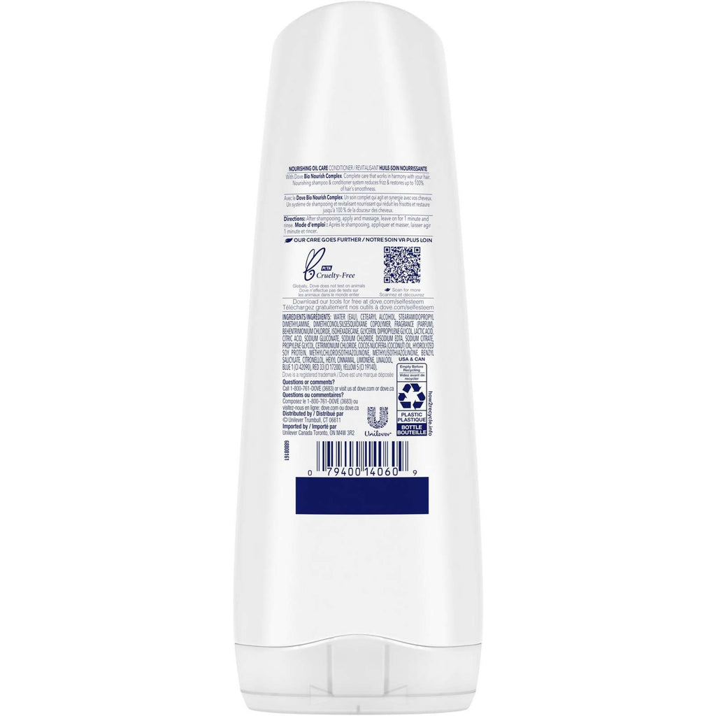 Dove Conditioner Nourishing Oil Care 355 ML