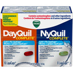 DayQuil and NyQuil COMPLETE Cough, Cold & Flu Relief, 24 LiquiCaps