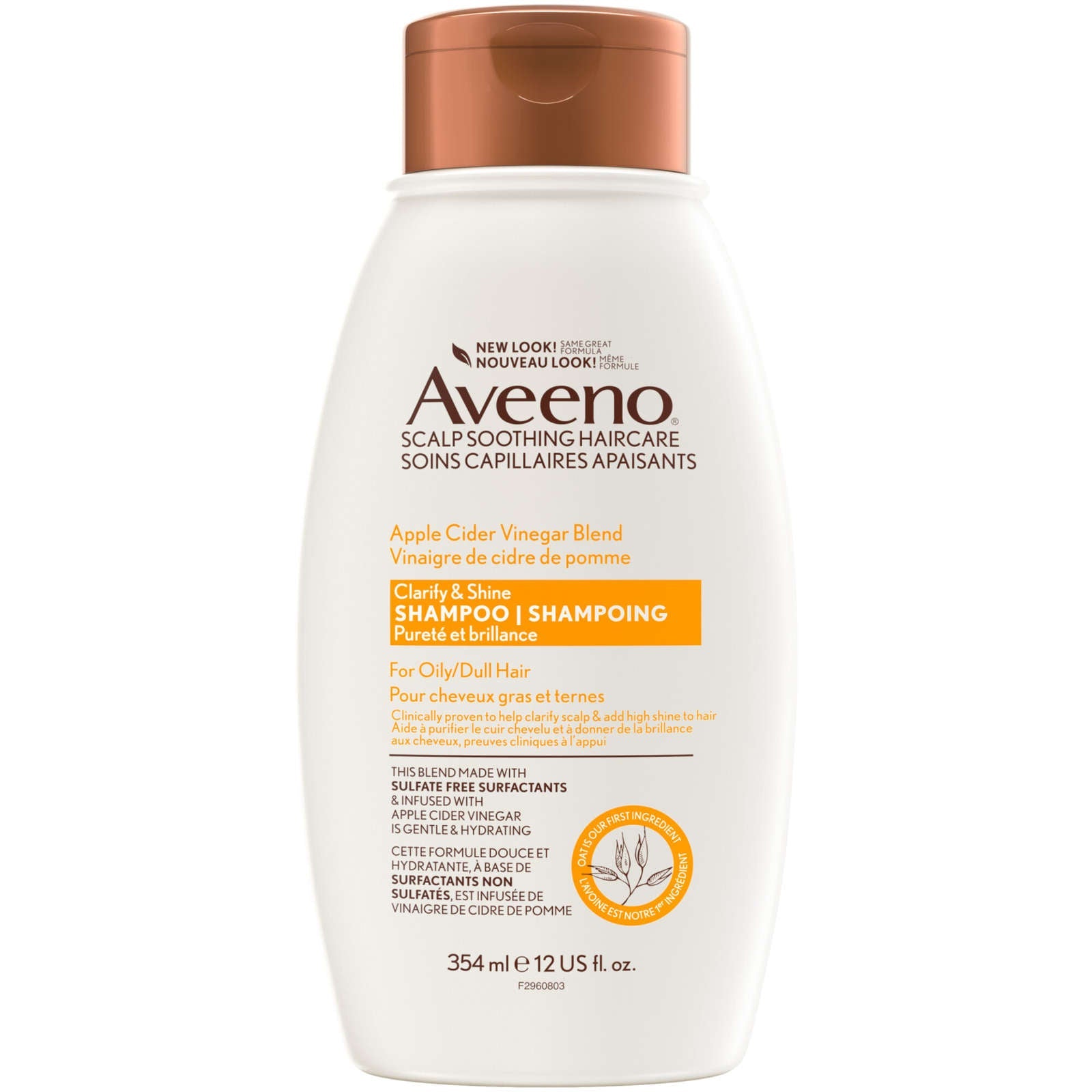 Apple Cider Vinegar Blend Shampoo for Clarify & Shine