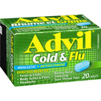 Advil Cold & Flu Analgesic + Antihistamine 20 Caplets