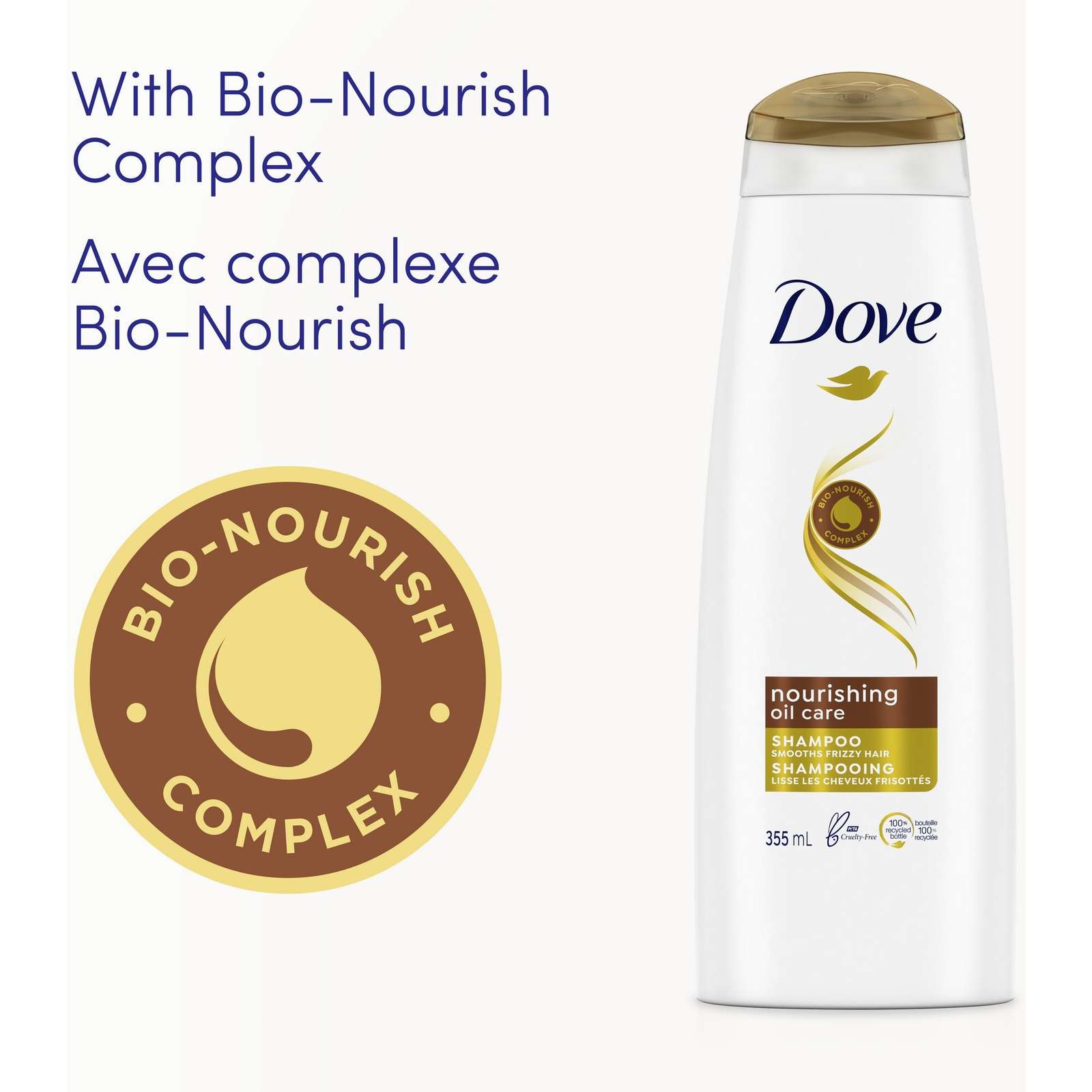 Dove Nutritive Solutions Shampoo Nourishing Oil Care 355 ML