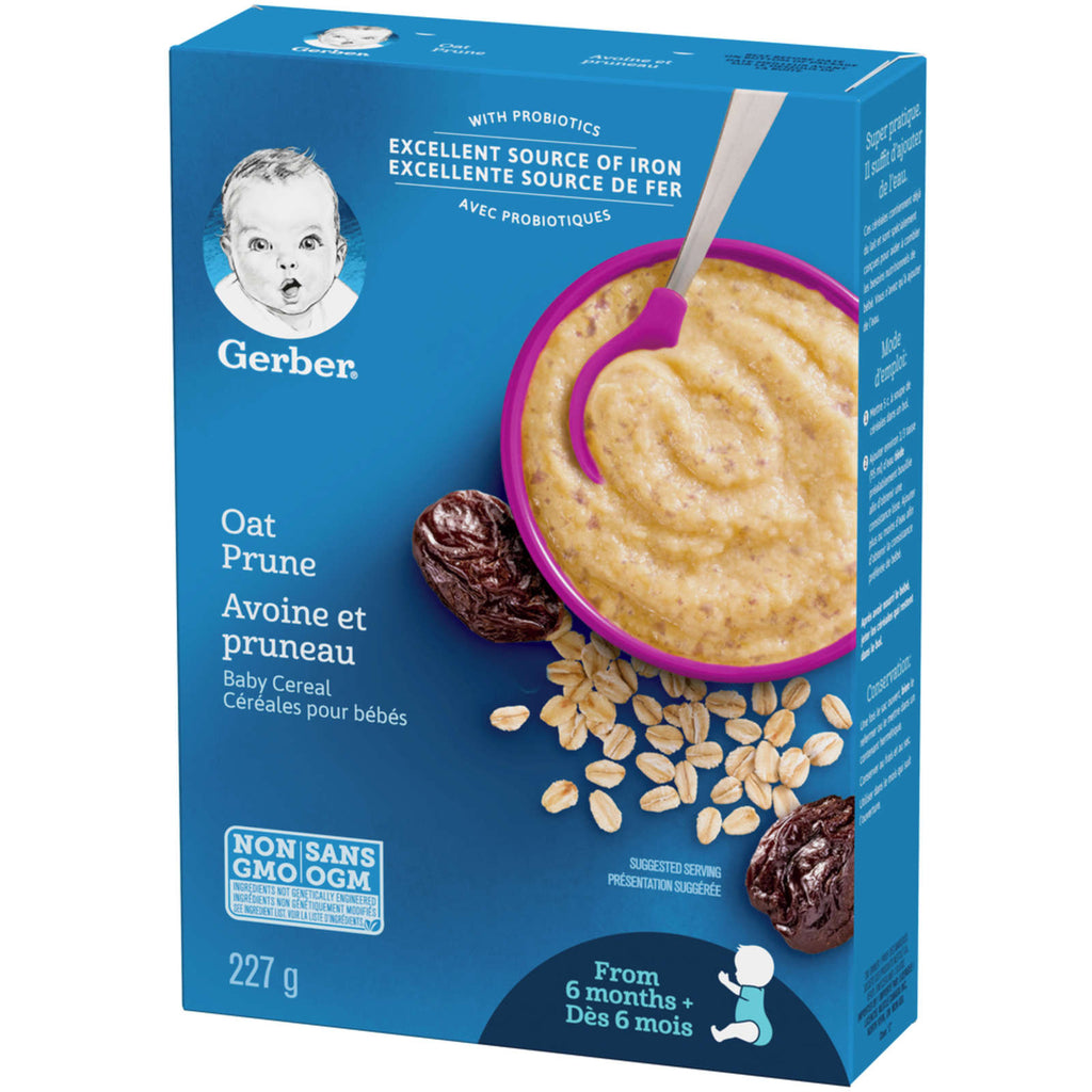 Stage 2 Oat Prune Baby Cereal