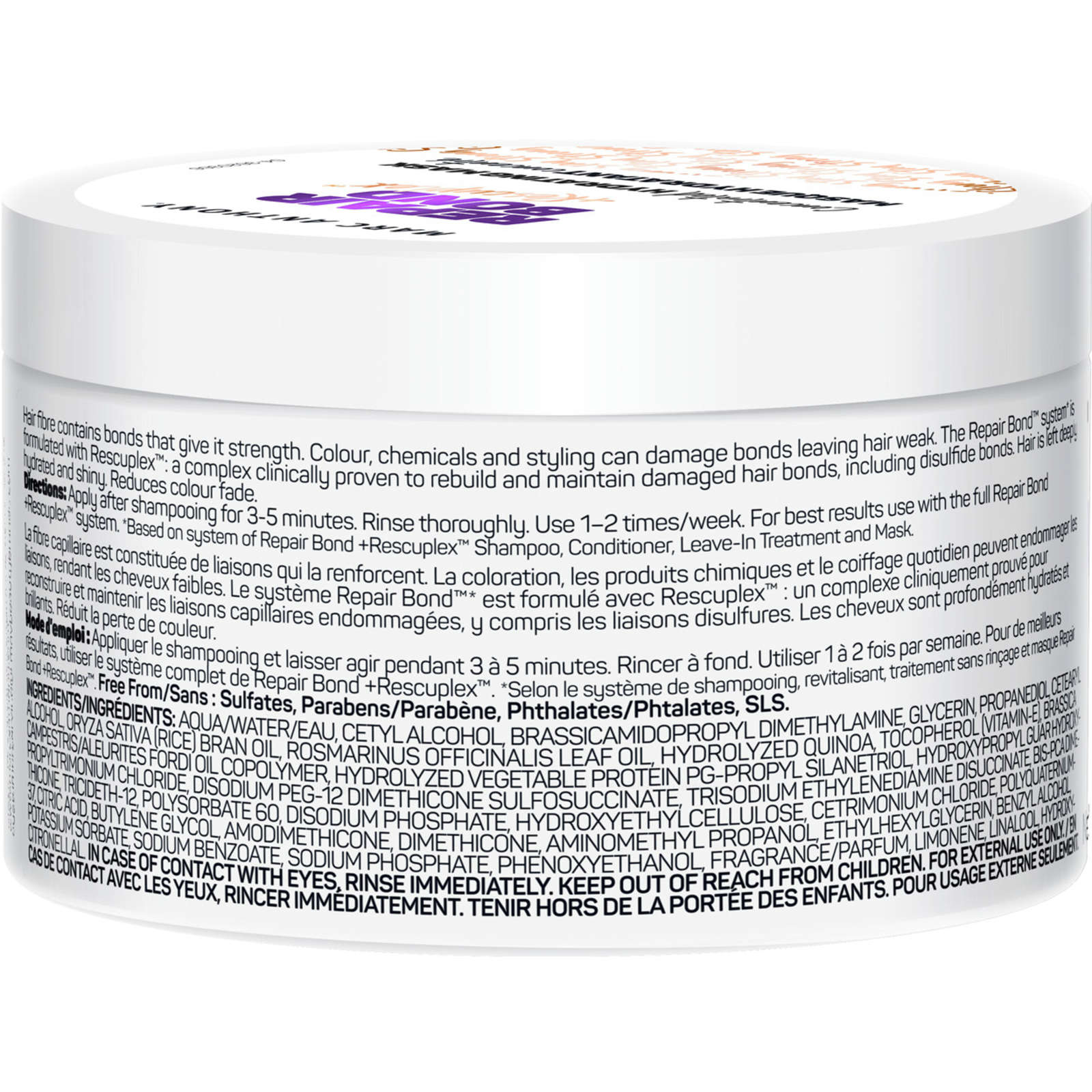 Repair Bond +Rescuplex™ Concentrated Hydrating Mask